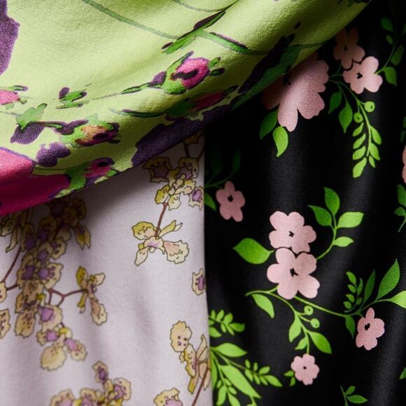 NWT 100% SILK PRINTED DRESS LIMITED EDITION zara - Picture 10 of 13